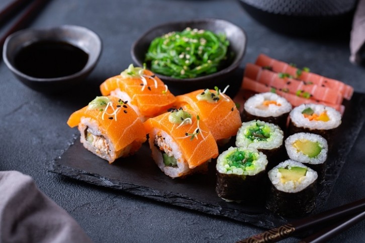 Vegan sushi - GettyImages-Aamulya