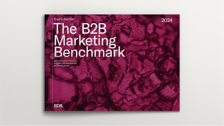 The B2B Marketing Benchmark – Food & Nutrition